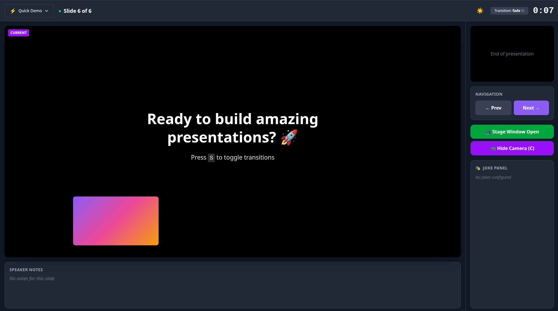 LiveSlides Screenshot