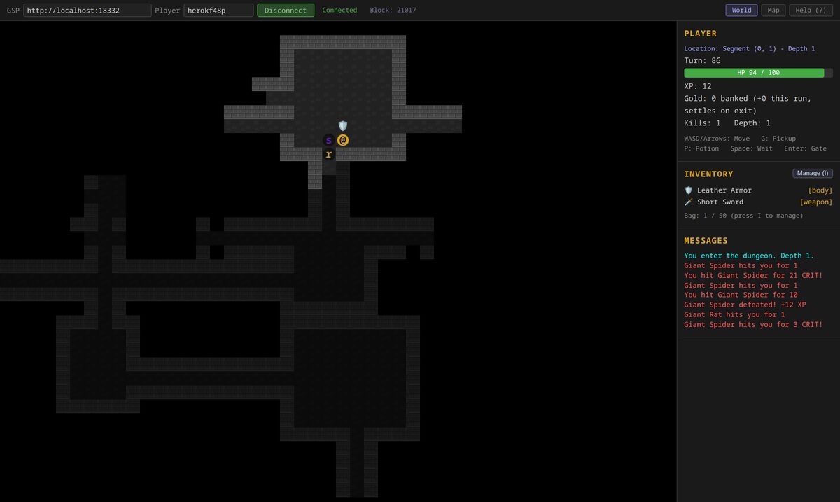 Xaya Roguelike Screenshot